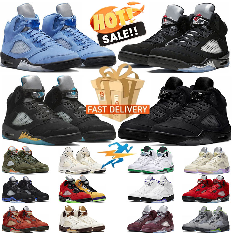 Free Shipping designer Basketball Shoes 5 For Men Women 5s Casual Shoes Fire Red Black Cat White Cool Grey Metallic Mens Breathable outdoor Sports Trainers Sneakers