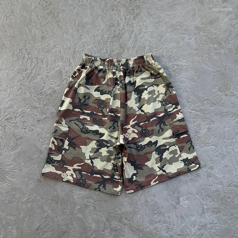 Men's Shorts Summer Camouflage Loose Fit Lightweight Beach Cargo Casual Comfortable Breathable Pants For Men