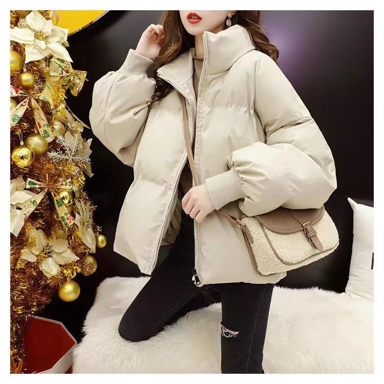 Winter Glossy Down Parka women's Waterproof Coat Embroidery jacket large size Loose Winter Warm Thick Parka Women Jacket 210819