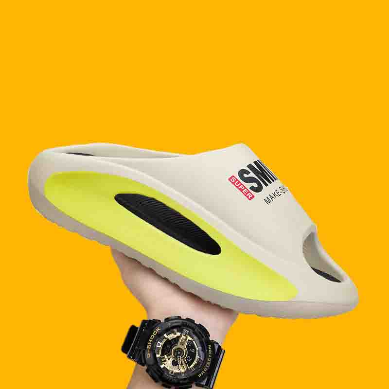 Free delivery Fashionable slippers wear-resistant thick-soled anti-slip and suitable for bathroom use