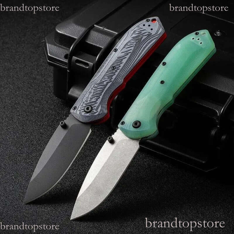 2Models 560 Freek Axis Folding Knife 3.54 Black Cerakoted CPM-M4 Plain Blade, G10 Handles - 560BK-1