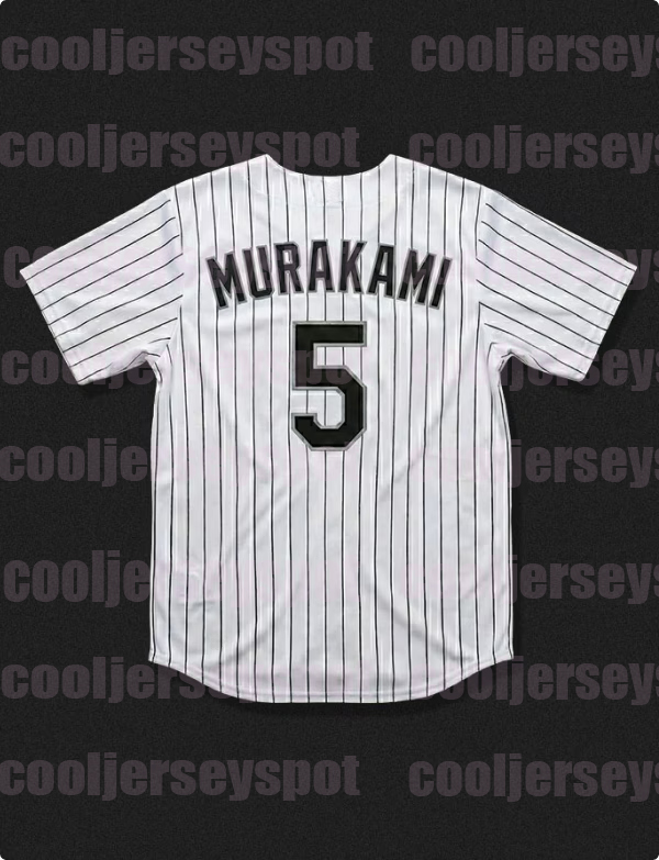 5 Munetaka Murakami Baseball Jersey Luis Robert Colson Montgomery Paul Konerko Any Name Number Men S-XXXL