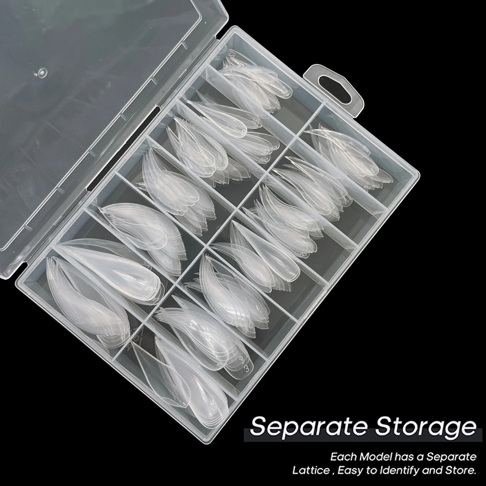 70140pcs Curved Stiletto Nail Dual Form for Poly Nail Gel Extension of 3D Eagle Claw Hawk Sculptural Nails Full Cover Molds 251224