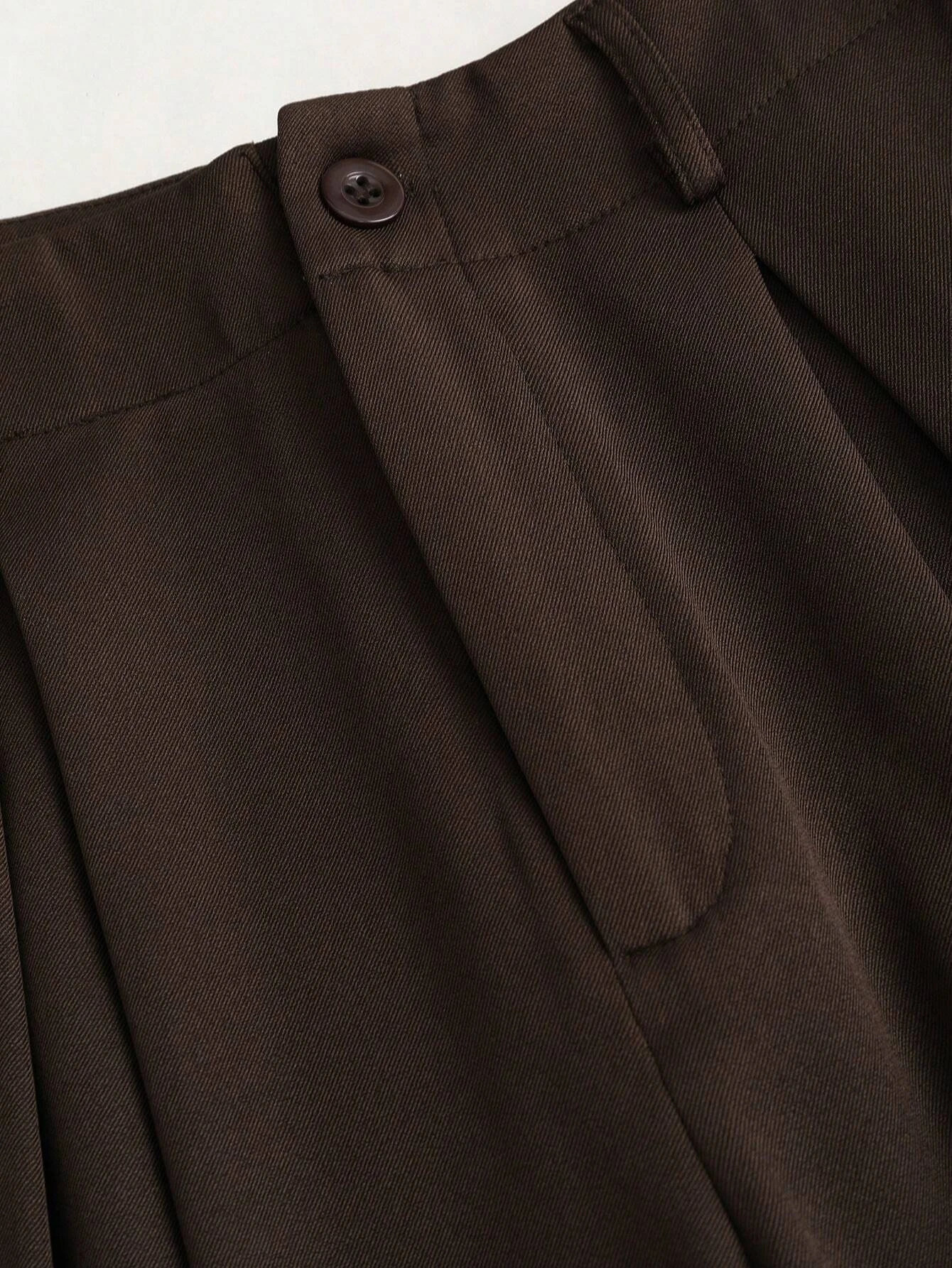 Womens Elegant Jacquard Pleating WideLeg Pants OfficeCommuting Solid Color Loose Casual Suit AutumnWinter 251218