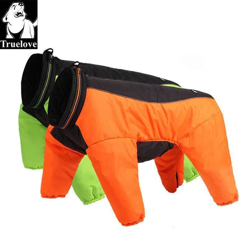 Truelove Winter Pet Coat Reversible Clothes Outdoor Warm Big Small Dog Waterproof Reflective Walking Hiking Running TLG2271 26N0104