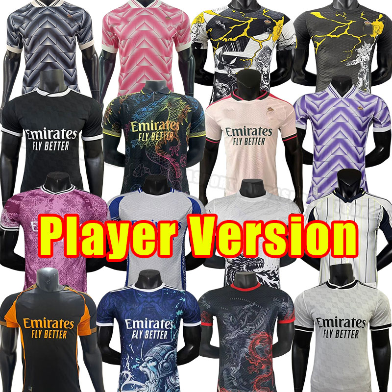 Mbappe Player version Real BENZEMA MADRIDS soccer jerseys 25/26 football shirt VINI ALABA TCHOUAMENI CAMAVINGA MODRIC RUDIGER 2025 2026 dragon training
