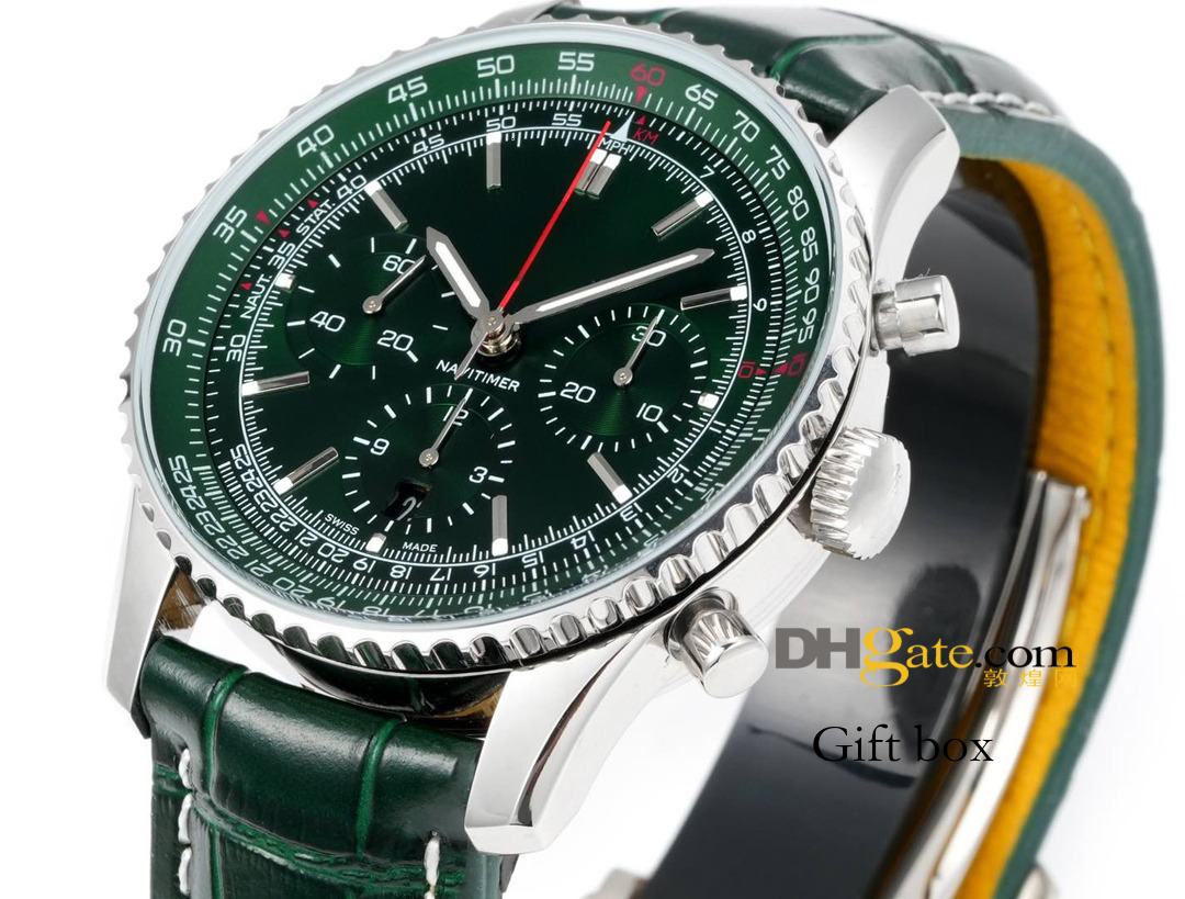 Top quality 2025 BLS Chronograph mens Watch AAAAA SUPERCLONE AB0138211B1P1 Automatic Mechanical Watch Designers 43Mm Luxury Women Watches OKMU