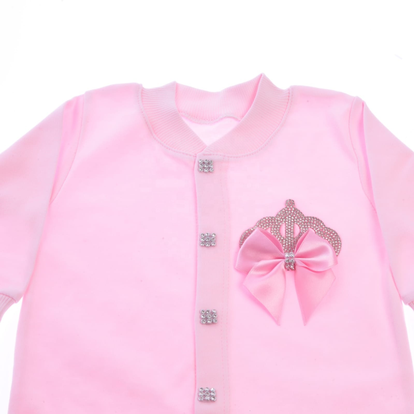 Rompers 4pcs Crown Jewelry Welcome Home Romper Baby Clothing Name Personalized Girl Boy Toddler's Cotton Outfits born Gift 220919