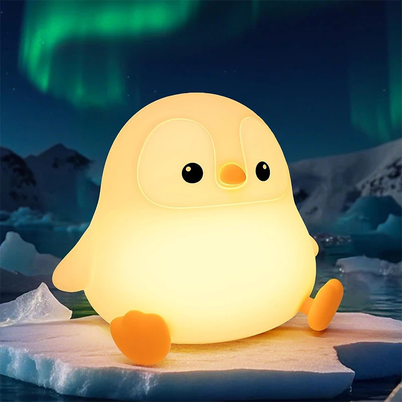 Night Light Cute Animal Themed Gifts Decorate Kids Bedroom with Silicone Toy Nightlights Christmas 251231