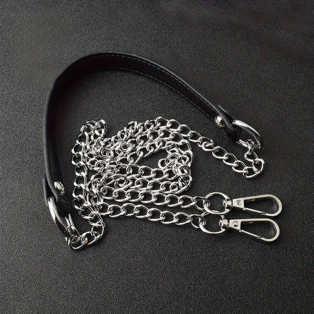 120cm/47.2in Metal bag replacement shoulder strap DIY Handbag Handles Shoulder Straps Bag Accessories