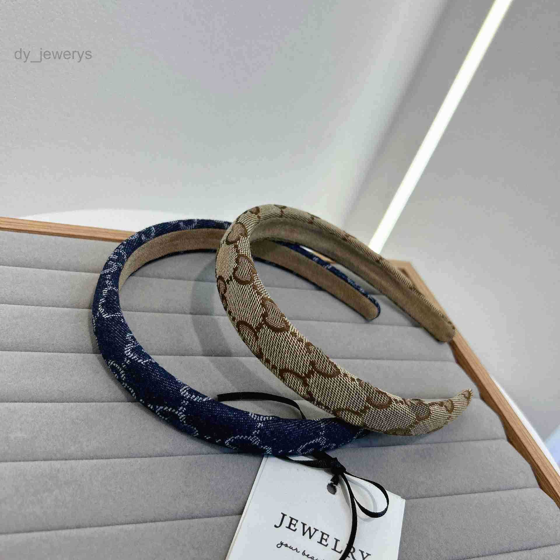 Designer Fashion Vintage Brand Letter Headband Women Girl Hairband Accessories Hair Bands