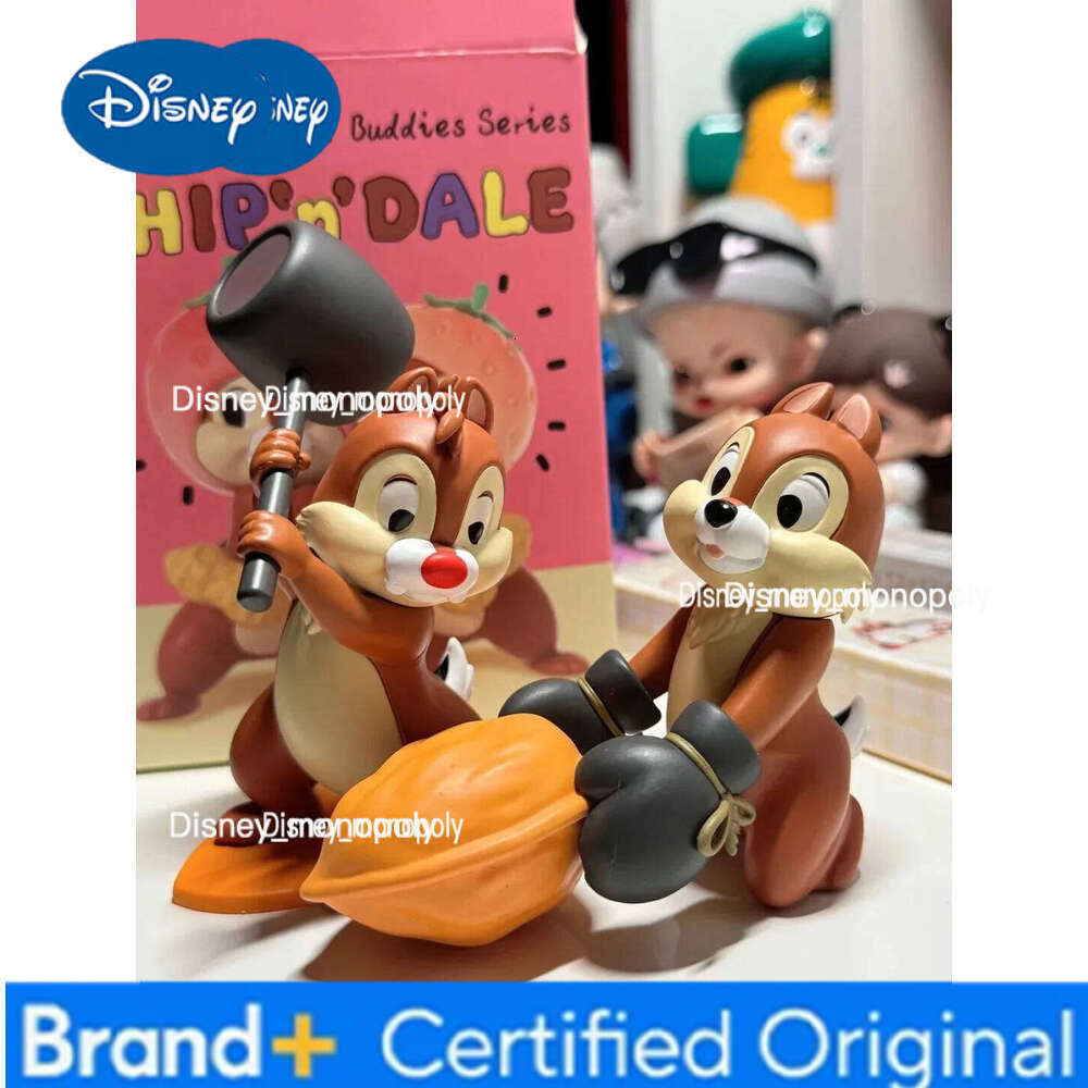 Disney Chip And Dale Brothers Good Series Blind Box Figure Toy Kawai Desktop Decorate Ornaments Kid Toys Birthday Gifts H260105
