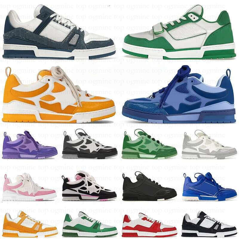 Designer Skate Trainers High Quality Men Basketball Sports Women Shoes Breathable Students Shock Absorbing Wear-Resistant Combat Lace-up Sneaker Slippers