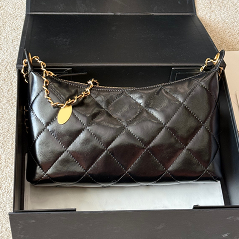 Classic dumpling bag fashionable chain commuting bag retro diamond-patterned bag luxury designer bag ladies' single-shoulder bag high-end handbag crossbody bag