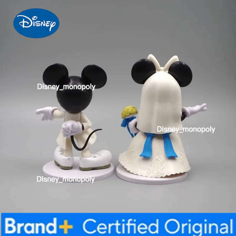 Disney Cartoon Minnie Mickey Mouse Action Wedding Gifts dolls Toy Figures kids gift toy H260105
