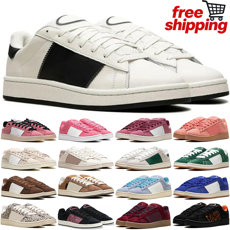 Free shipping With box campus designer 00s suede Grey Gum for men women shoes sneakers Dust Cargo Clear Pink Wonder White Black Dark Green mens trainer