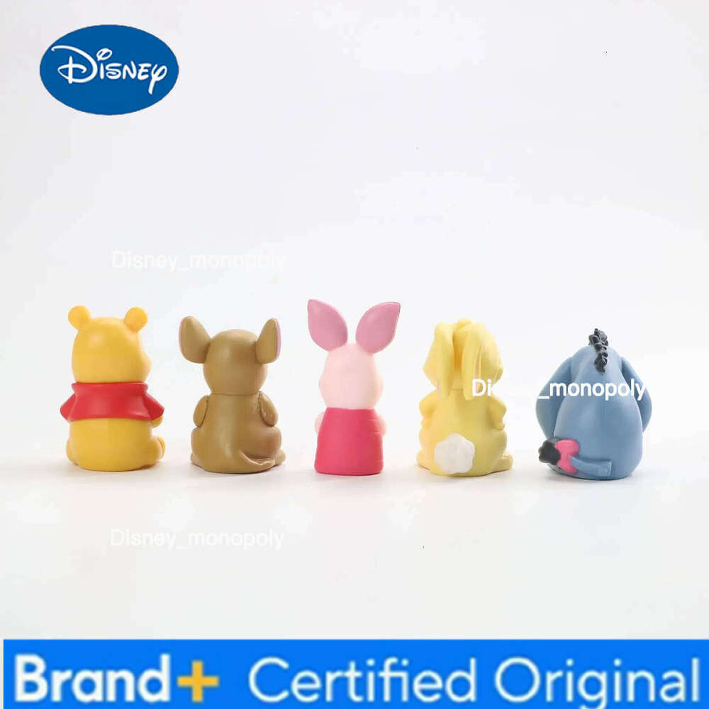 Disney 10pcs/Set Winnie The Pooh Piglet Tigger Eeyore Rabbit Owl Anime Action Figures Toy Cartoon Collection Doll Model For Kids H260105 H260105