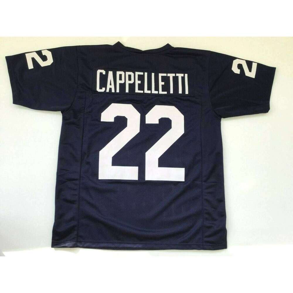 John Cappelletti CUSTOM Sewn Stitched Blue Football Jersey Add any name number size XS-5XL 6XL