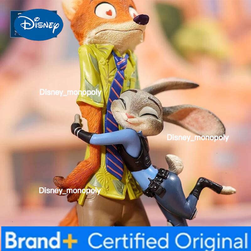 Disney New Genuine Zootopia 2 Figure Nick Wilde Judy Hopps Collection Action Figurine Anime Pvc Model Trend Play Statue Doll Toy H260105 H260105