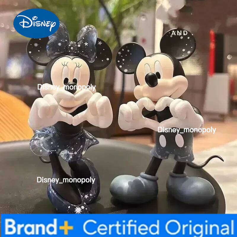 Disney 15cm Mickey Mouse Minnie Figure Cartoon Tidal Suit Decoration Handmade Doll Ornaments Birthday Gift For Girl Toys H260105