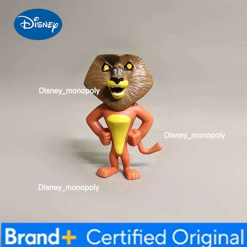 Disney Movie Madagascar Animal Lion Zebra Giraffe Collection Figures Boys Toys Gifts Model Dolls H260105