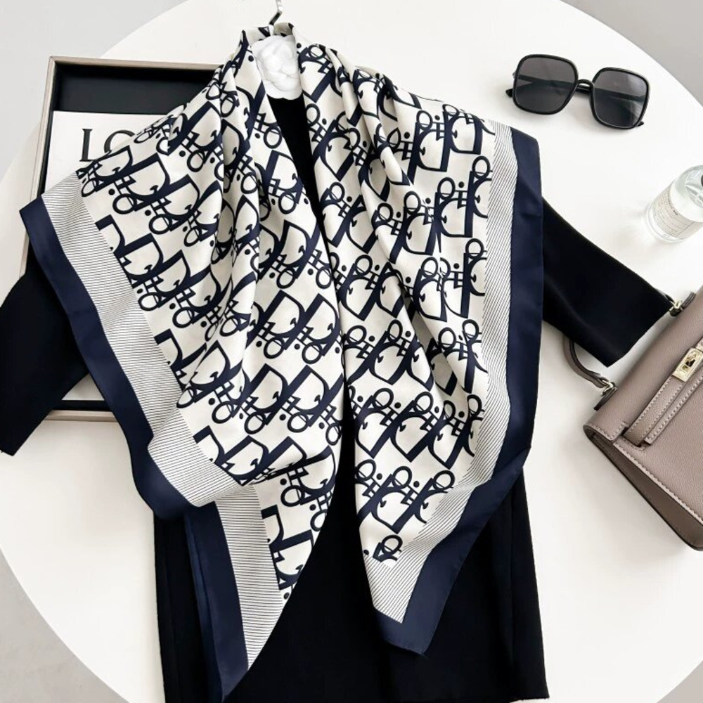 Scarves Silk Scarf … - image