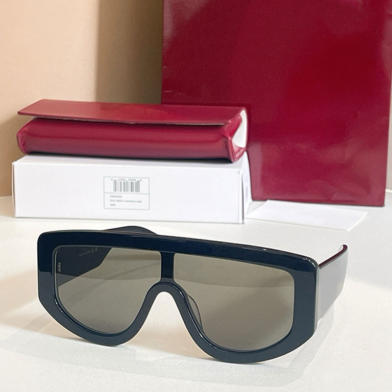 Rectangular Frame Sunglasses Classic Womens Retro Board Sun glasses UV Resistant Outdoor High Street Trendy Style 1950S