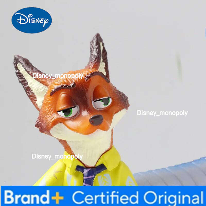 Disney Zootopia Figure Anime Nick Judy Gary Cartoon Action Model Toy Collection Decoration Birthday Gift H260105 H260105