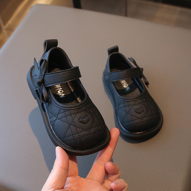 kids shoes Kids Princess Shoes Spring Autumn Cute Leather Flat Shoes for Girls Comfortable