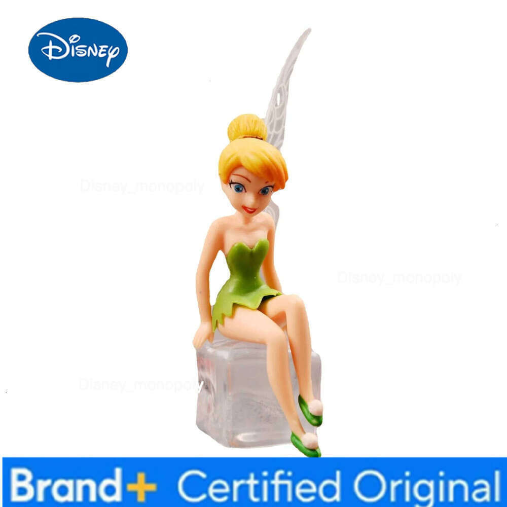Disney Tinker Bell 6pcs Set PVC Action Figures Fairy Tales Toys Collectible Anime Dolls for Kids Girls Doll Gifts H260105