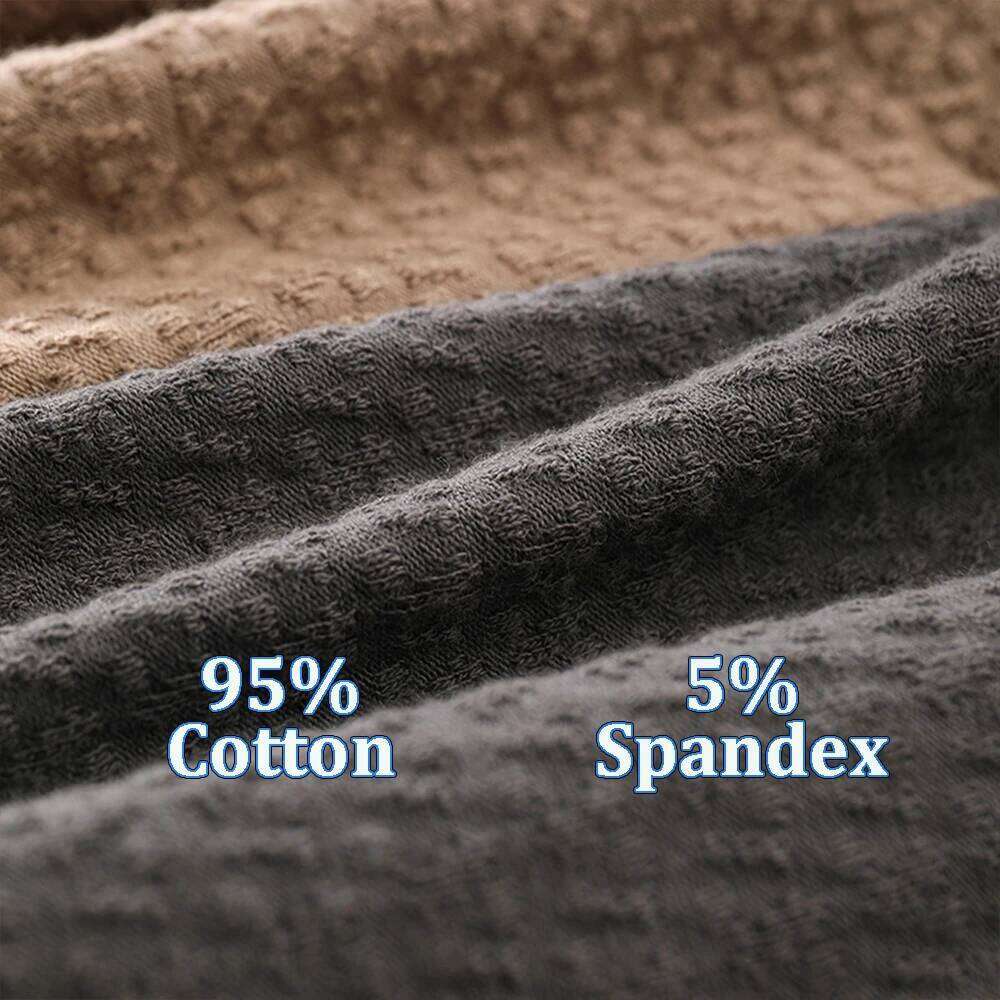 3PCS/Pack L-4XL 100% Cotton Antibacterial Boxer for Men Breathable Sweat Absorption Underpants Widen Elastic Waist Men's Panties H260105