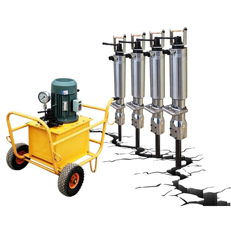 Non-Blasting Silent Rock Splitting Machine for Hard Rock Excavation in Environmentally Sensitive Areas and Protected Urban Communities