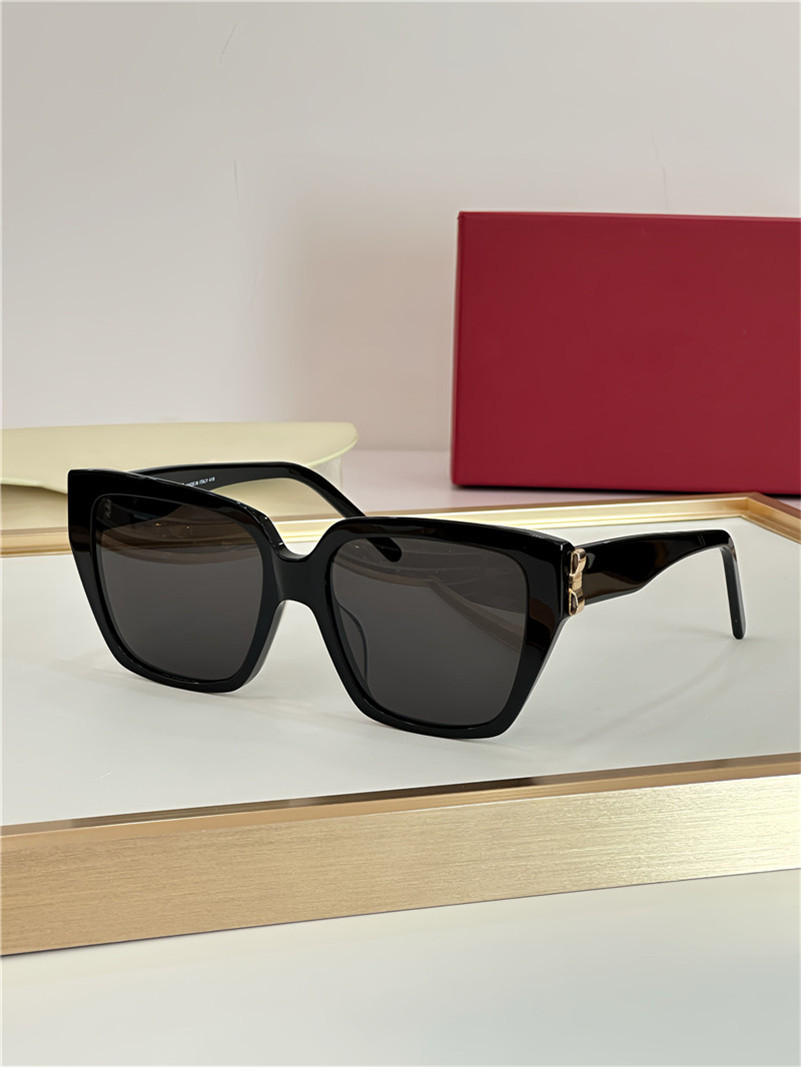 New fashion design square sunglasses 968 acetate frame modern shape simple and popular style versatile outdoor UV400 protection glasses