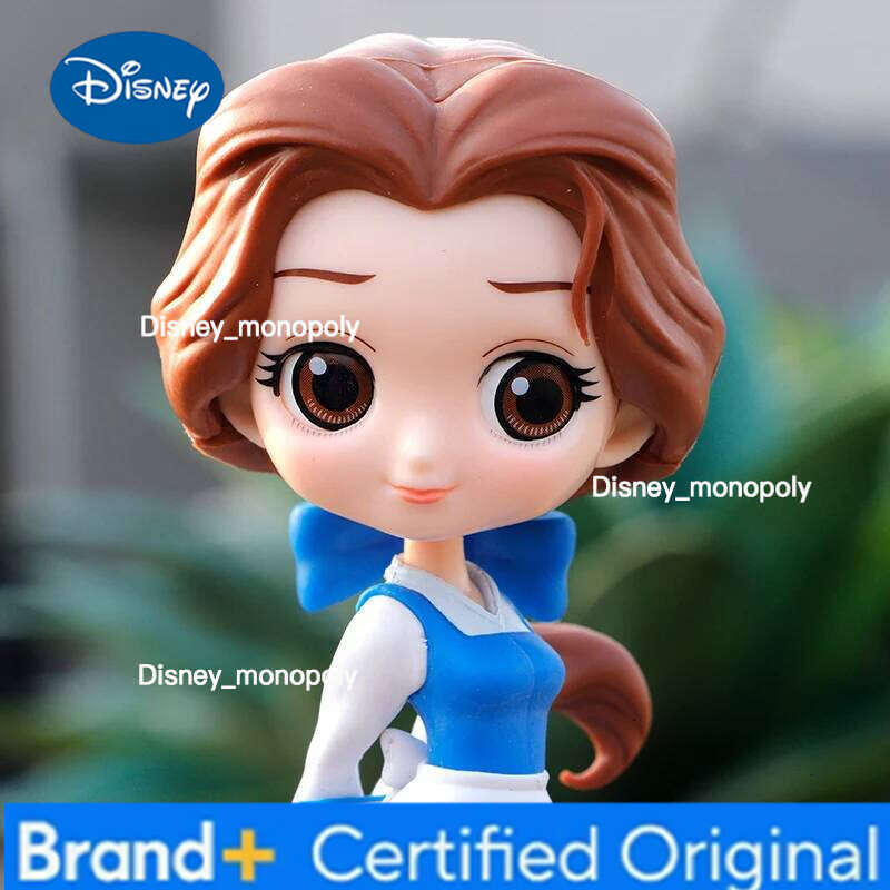 Disney Q Posket Beauty and the Beast Toys Belle PVC Princess Figures Action Collectible Model Toy for children gift H260105