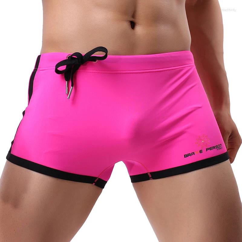 Men's Swimwear Swimming Trunks Beachwear Soft Comfortable Quick Dry Sports Board Shorts Z260314