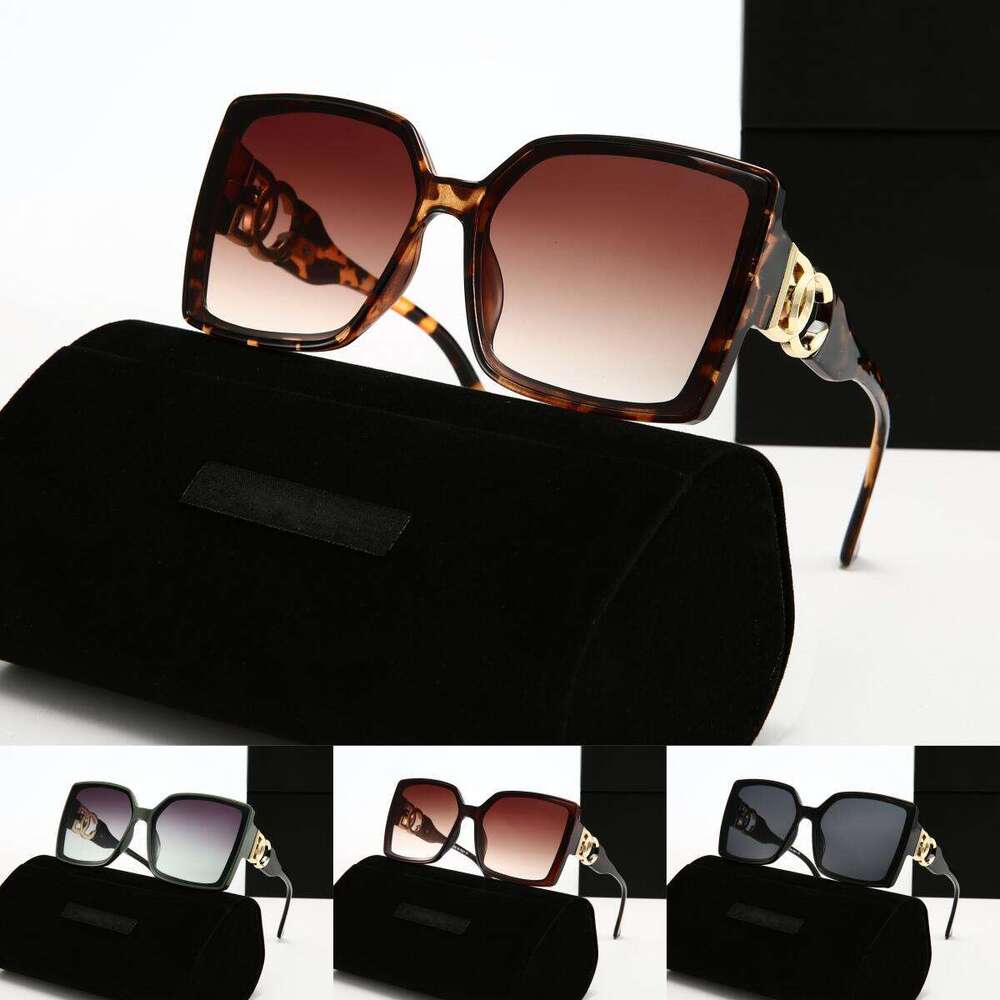 Designer Sunglasses Black Acetate Tortoise Shell Frame Purple Gradient Brown Gradient Lens Luxury Sunglasses UV Protection Polished Metal Sunglasses For Women