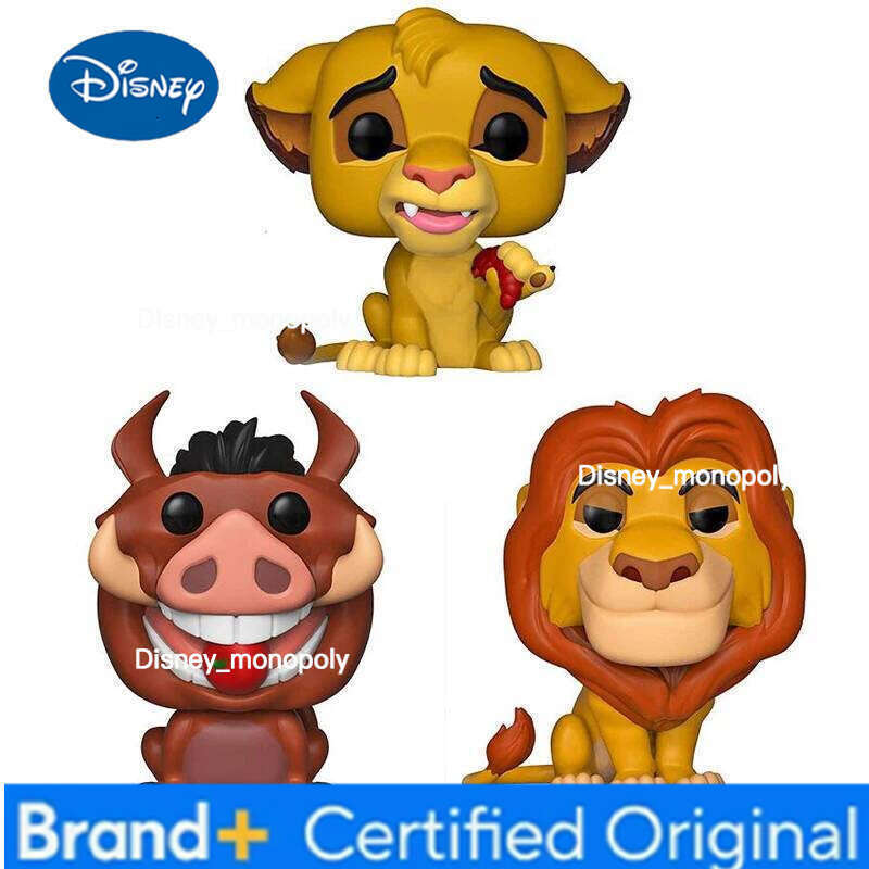 Disney The Lion King Little simba MUFUSA PUMBAA Scar Figure Collection Vinyl Doll Model Toys H260105