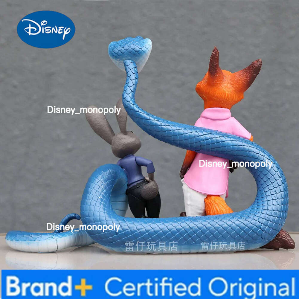 Disney Zootopia Figurine Desktop Decoration Indoor Living Room Bedroom Toy Gift For Birthday Cute Rabbit Judy Fox Nick Cover Design H260105