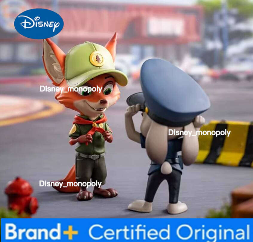 Disney Movie Zootopia Animals Rabbit Judy Hopps Fox Nick Wilde Gary Snake Car Office Decoration Figure Toys for Birthday Christmas Day H260105 H260105