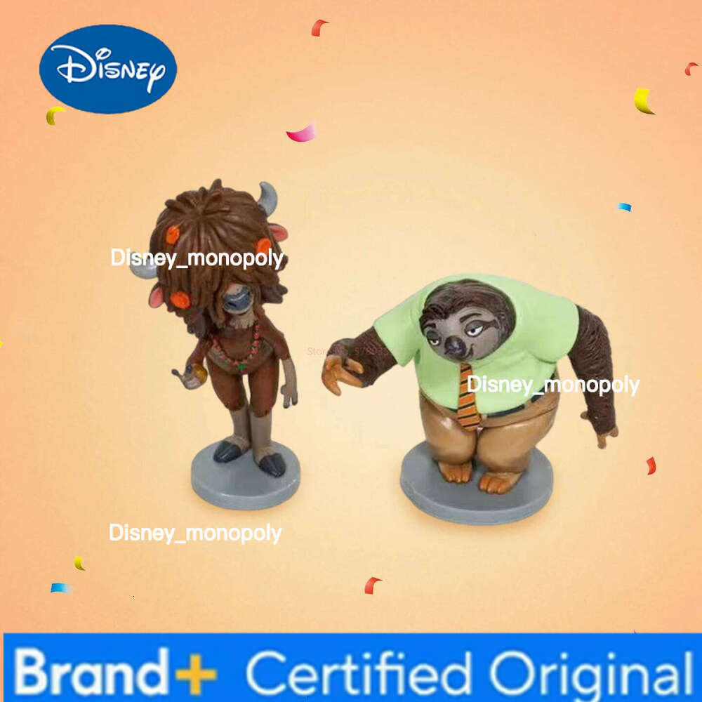 Disney Official Zootopia Nick Judy Handmade Toy Gift Box Ornament for Boys and Girls' Birthday Gifts H260105 H260105