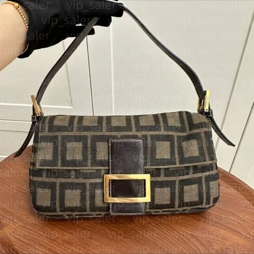 Vintage Shoulder Bag Fashion Letter Handbag High Capacity Purse Canvas Hobo Messenger Bags Satchel Women Designers Lady Tote Metal Hasp Pouch