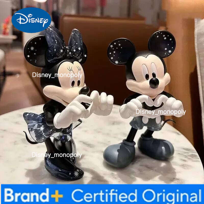 Disney 15cm Mickey Mouse Minnie Figure Cartoon Tidal Suit Decoration Handmade Doll Ornaments Birthday Gift For Girl Toys H260105