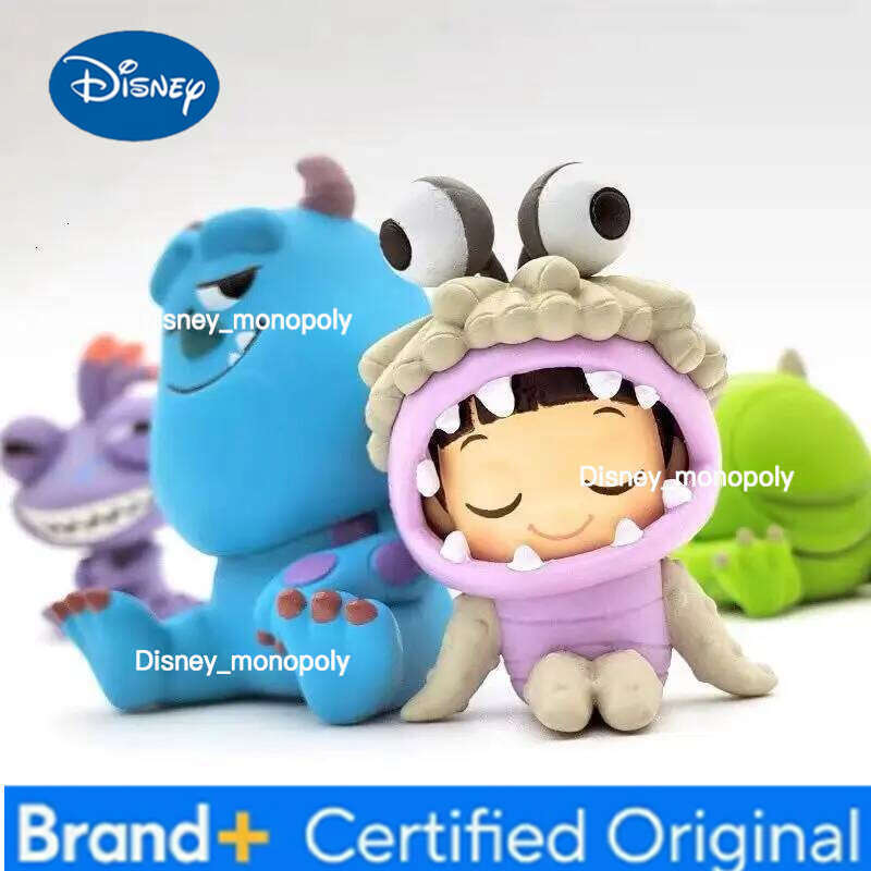 Disney Q Version Anime Figures Cartoon Toy Story Woody Alien Monsters University James P. Sullivan Model Toys Children Christmas Gift H260105