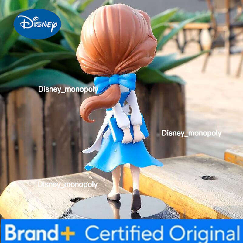 Disney 14cm Q Posket Beauty and the Beast Toys Belle PVC Princess Figures Action Collectible Model Doll H260105 H260105
