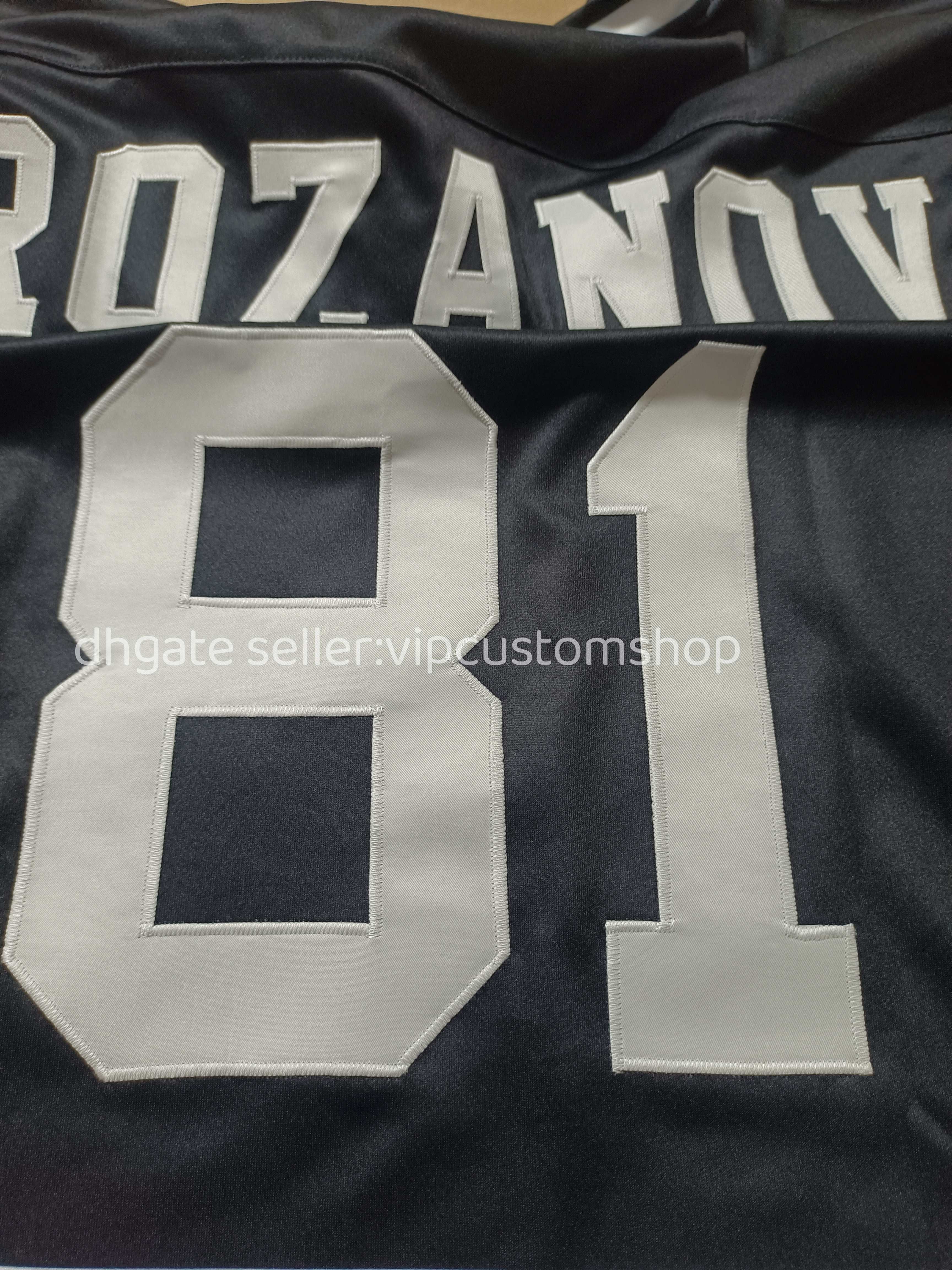 Stitched llya Rozanov Heated Rivalry Ice Hockey Jersey