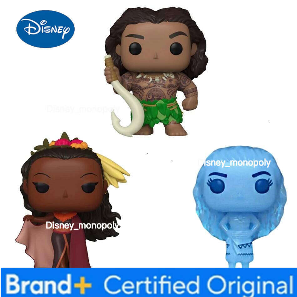 Disney Moana & Simea Figures Matangi Maui Action Collectible Limited Edition Desk Decoration Vinyl Figure Model Toy Dol H260105 H260105
