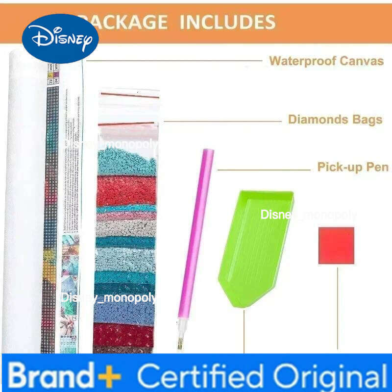 Disney 5D DIY Evil villain Diamond Painting Kit Round/Square Drills Art Embroidery Mosaic Handmade Gift Wall Decoration H260105 H260105