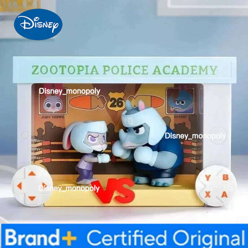 Disney Zootopia Memorable Moments Blind Box, 6 Scenes Figures, Character Model Gift Set Office Desk Decor Collection H260105