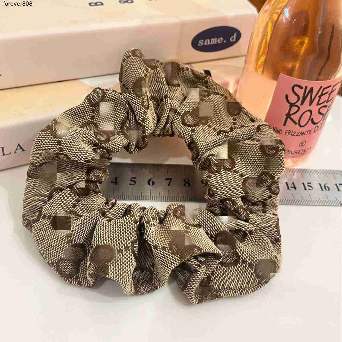 Hair Clips Barrettes Hair Rubber Bands Designer Letter Scrunchies Fabric Hair Ring Hair Rope Band Womens Hairclip Hair Strap Accessorie