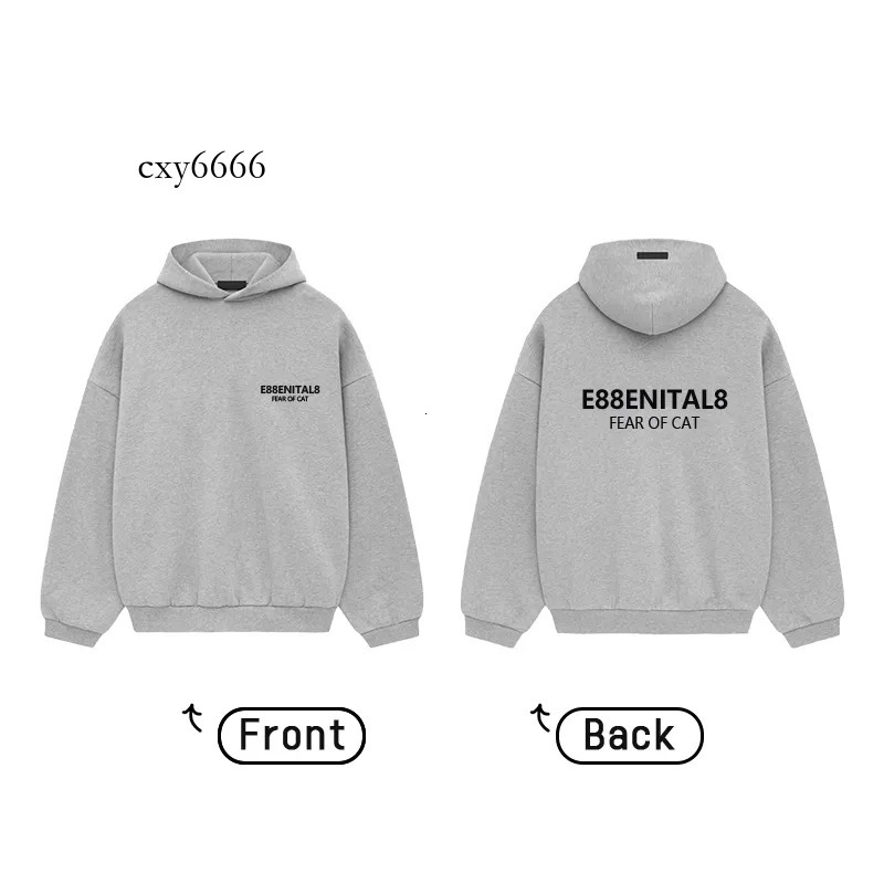 Fear Of Godessentials Hoodie High Quality Mens Fashion Classic Clothes For Men Luxury Classic Clothes Hoody Mens Designer Clothing Hoodie 0aa